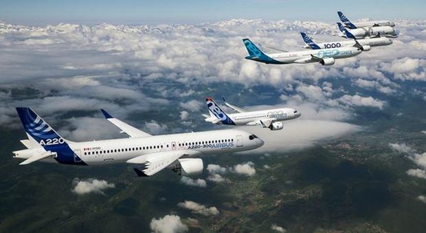 Airbus sorpasso annunciato su Boeing: pioggia di ordinazioni