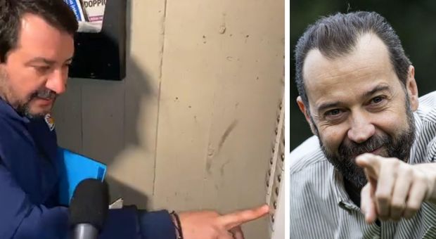 Salvini, Fabio Volo lo offende in diretta: «Vai a citofonare ai camorristi...». La replica del capo della Lega