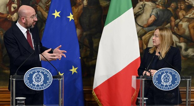 Migranti, Meloni: «Servono soluzioni europee». Michel: «Le frontiere dell'Italia sono frontiere Ue»