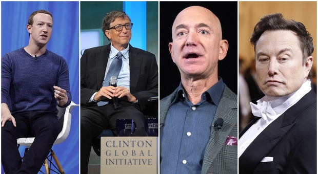 Da Musk a Bezos, ecco come i 20 miliardari della tecnologia hanno perso mezzo trilione di dollari in un anno