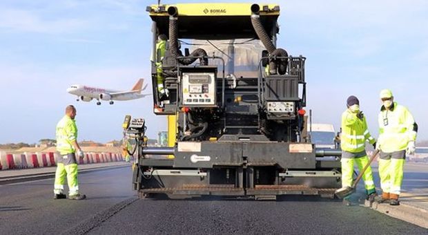 ADR, Fiumicino primo aeroporto al mondo con asfalto al grafene