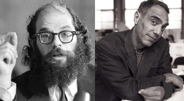 Allen Ginsberg e Derek Jarman protagonisti della Beat Generation e del romanzo Prometeo Beat (ediz. Moretti & Vitali) di Fabrizio Petri
