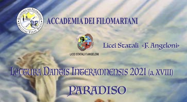 Locandina Lectura Dantis Interamnensis, edizione 18