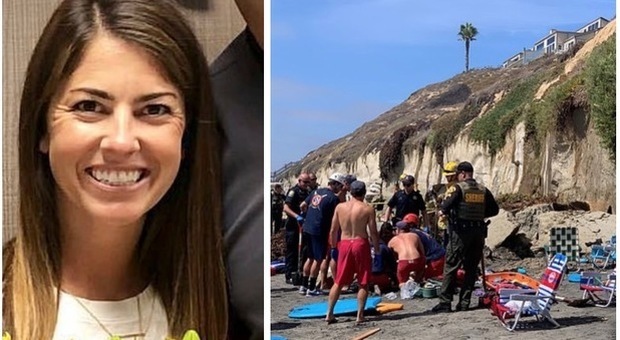 Frana la scogliera sulla spiaggia dei surfisti, morte 3 donne: festeggiavano la battaglia vinta sul tumore