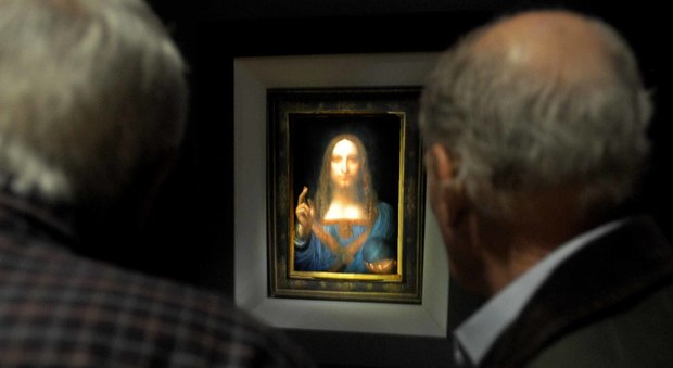 Leonardo batte ogni record: il Salvator Mundi venduto all'asta per 450 milioni di dollari