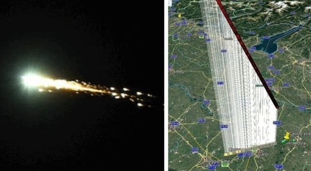 Meteorite in Emilia Romagna? Bolide segnalato da esperti e residenti: è caccia ai frammenti