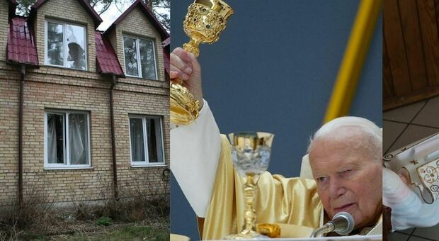 «I russi hanno rubato il calice di Papa Wojtyla»: saccheggiato un seminario in Ucraina