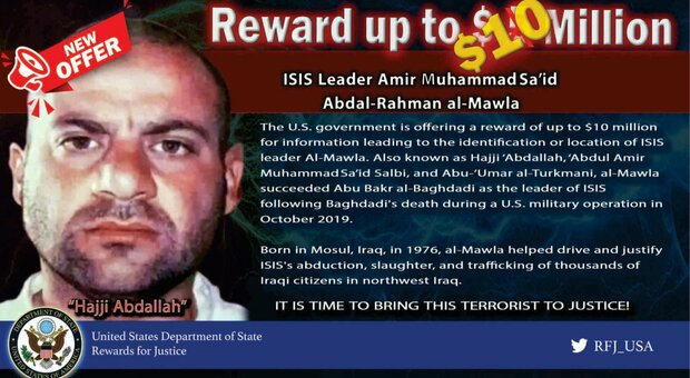 Isis, al-Quraishi eliminato dalle forze speciali Usa. «Si è fatto esplodere con moglie e figli»