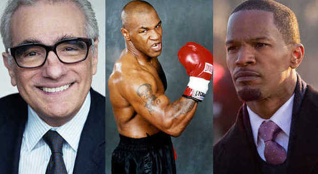 Martin Scorsese, Mike Tyson e Jamie Foxx