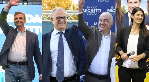Roma e la voglia di risposte concrete: l’impegno finale di Calenda, Gualtieri, Michetti e Raggi