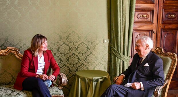 Ast: la presidente della Regione Donatella Tesei incontra Giovanni Arvedi: «Auspico rilancio sito Terni»