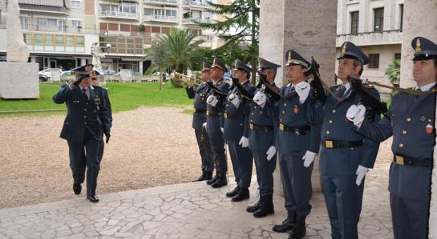 Guardia di Finanza, il generale Buratti in visita al comando di Latina