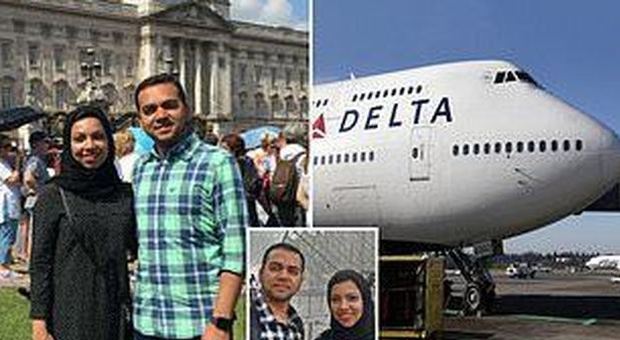 Scrivono Allah sul cellulare in aereo, il pilota li fa scendere: multa di 50mila euro a Delta