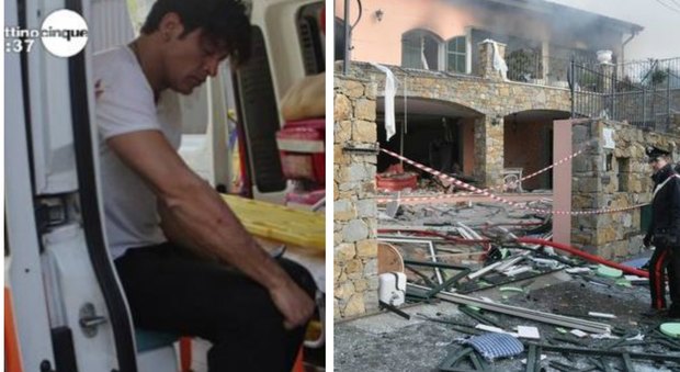 Sanremo, esplode una villa: ferito Gabriel Garko, morta una donna