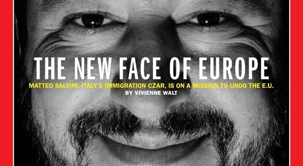 Salvini conquista la copertina di Time: «Il nuovo volto dell'Europa»