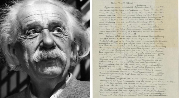 La «Lettera su Dio» di Albert Einstein venduta all'asta per 2,8 milioni di dollari