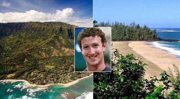 Zuckerberg compra un pezzo di Hawaii per 80 milioni di euro. Ma ne dona 25 per l'ebola