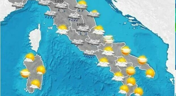 Meteo Roma, temporali: allerta gialla venerdì su tutto il Lazio