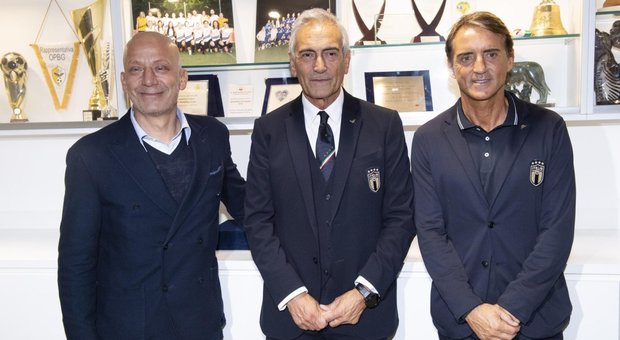 Nazionale, Vialli rivede l'azzurro: «Con Mancini sono in buone mani»