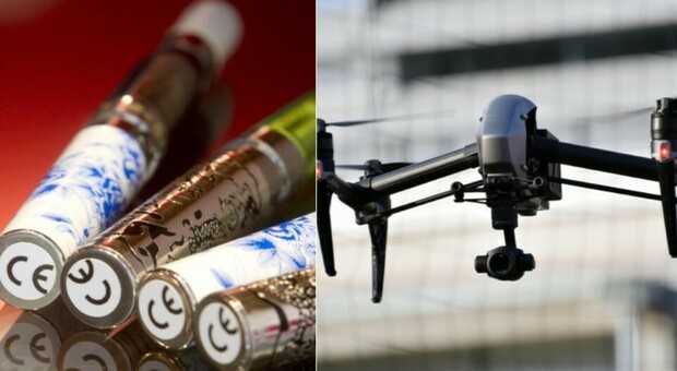 Batterie delle sigarette elettroniche per ricaricare i droni kamikaze, l'ultima idea di Kiev per abbattere i costi