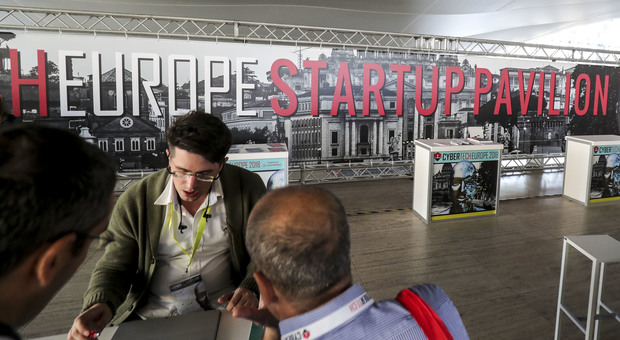 Il padiglione delle startup (foto Paolo Rizzo(Ag. Toiati)