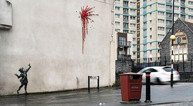 L'opera di Banksy