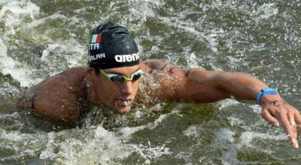 Nuoto, primo podio mondiale per l'Italia: Furlan bronzo nella 5 km di fondo