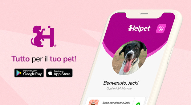 Helpet, la prima App per aiutare e rendere felici i nostri animali domestici e noi umani