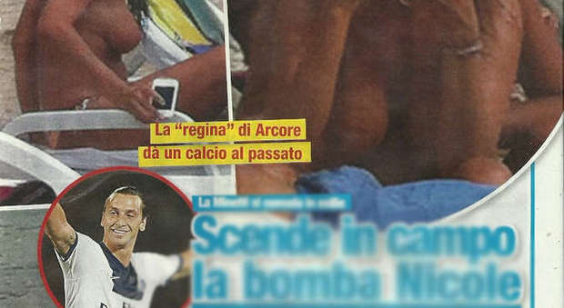 Nicole Minetti in topless a Ibiza (Novella2000) 