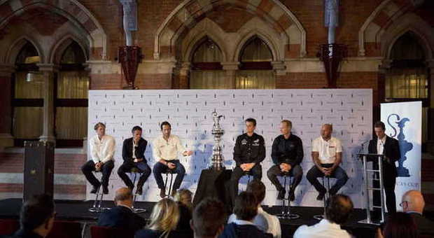 Coppa America, i sei skipper si sono presentati a Londra