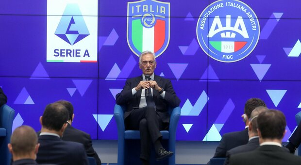 In foto: Gabriele Gravina (68), presidente della FIGC