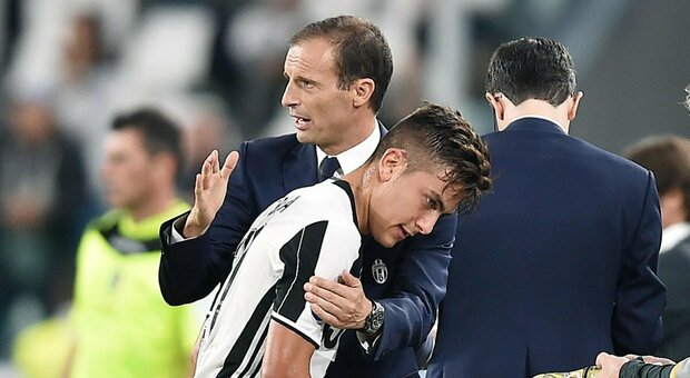 Juventus, Allegri sfida Sarri: «Squadra non allenabile? Per me sono tutte allenabili. Dybala oggi proverà»