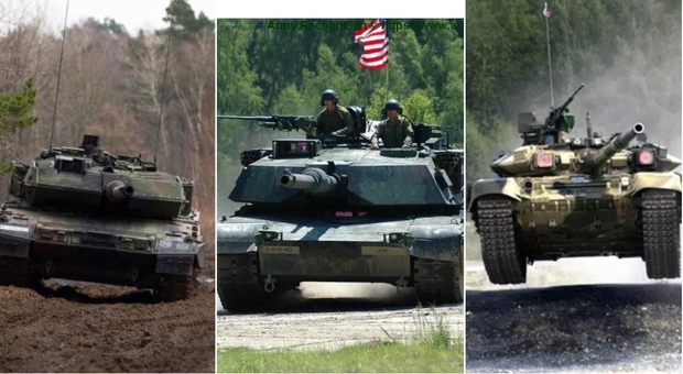 Ucraina, la battaglia dei tank: a confronto i carri armati Leopard II, T90 e Abrams. Il fantasma del T14 russo Armata
