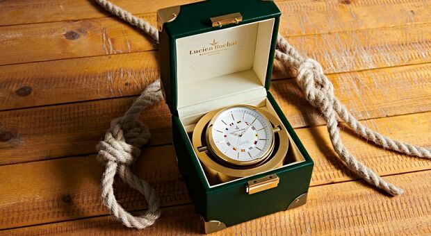 Orologio da tavolo: il modello da navigazione di Lucien Rochat