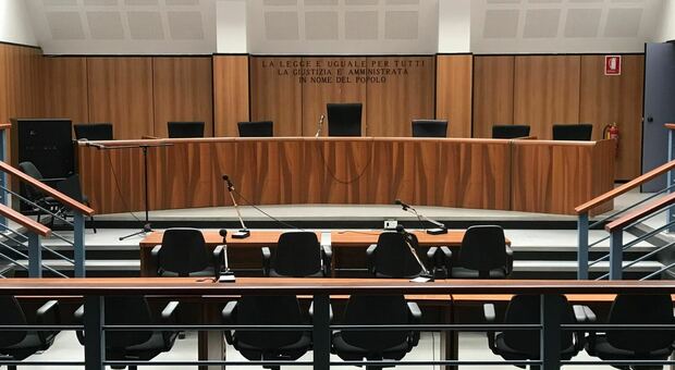 Un'aula di Tribunale