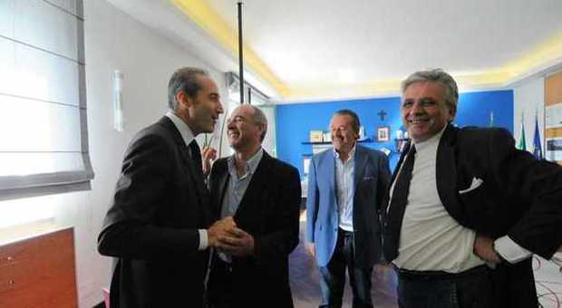 Da sinistra: Armando Cusani, Giuseppe Schiboni, Salvatore De Monaco e Renzo Scalco