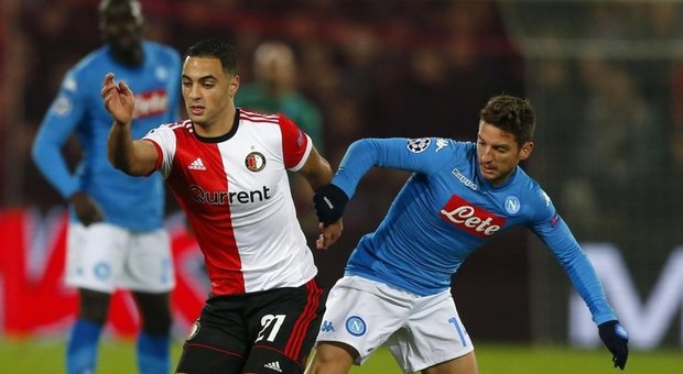 Feyenoord-Napoli 2-1: è l'addio dei partenopei alla Champions