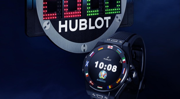 Orologio Hublot, un Big Bang connesso per seguire gli Europei di calcio