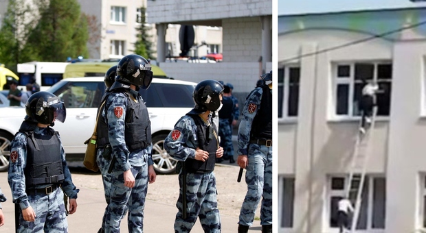 Russia, sparatoria in una scuola a Kazan: 11 morti tra bambini e professori. Due killer, presi ostaggi