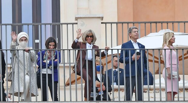 Le "First lady" accolte in Campidoglio dal sindaco Gualtieri: «Benvenute nel primo museo pubblico della storia»