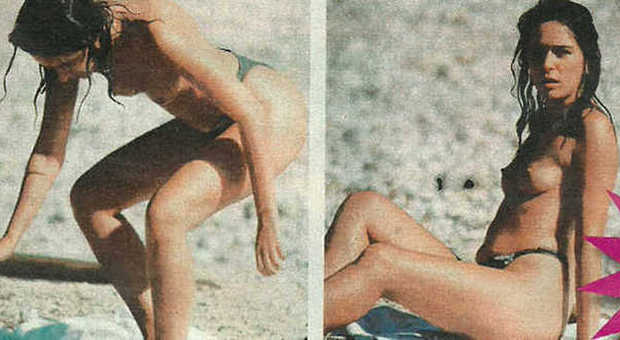 Valeria Golino, topless al mare prima di mettersi con Scamarcio.