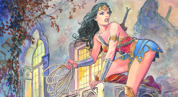 «La mia Wonder Woman sul balcone di Verona come Giulietta»: Milo Manara firma il ritorno della super-eroina DC in Italia