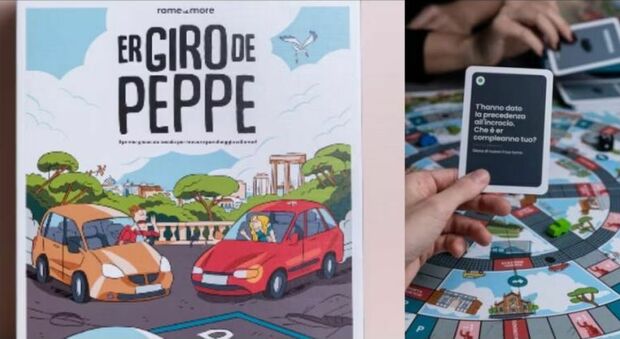 «Er giro de Peppe», la versione romana del Monopoli dove vince chi parcheggia