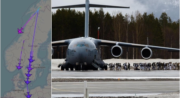 Le immagini delle truppe Usa in Norvegia