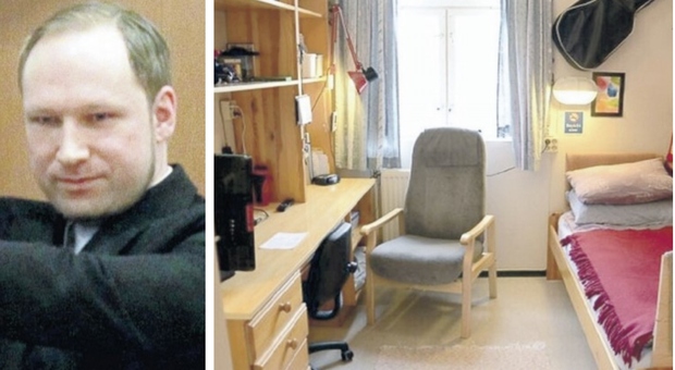 Breivik, 10 anni fa la strage in Norvegia: ora il neonazista fa la vita comoda in un trilocale con videogiochi e tv