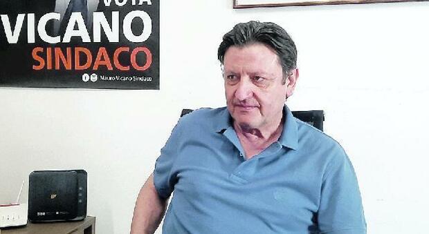 Il candidato sindaco, Mauro Vicano