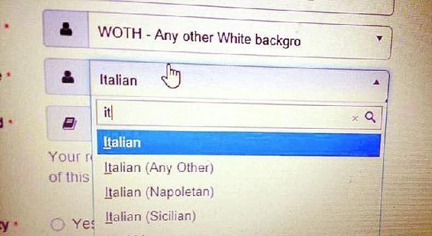 Gran Bretagna, la scuola inglese distingue tra bimbi italiani, napoletani e siciliani