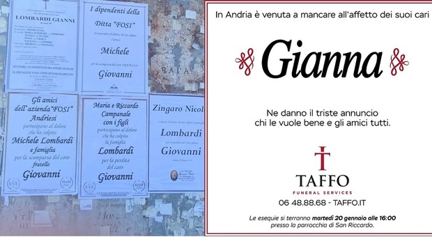 Gianna morta ad Andria, ma sul manifesto c'è il nome da uomo. Caso di Transfobia in Puglia