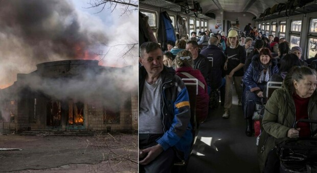 Donbass, la grande fuga alla stazione di Slovjansk: «Se restiamo siamo morti»