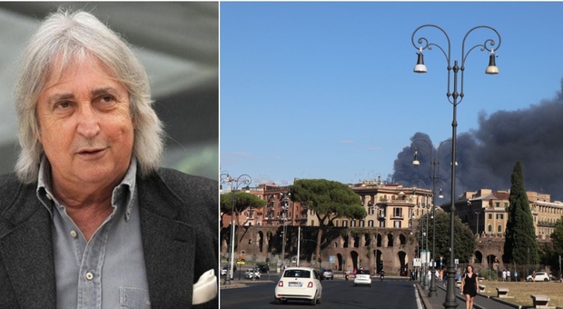 Incendi a Roma, Enrico Vanzina: «Le tante zavorre di una città che vuole ripartire»